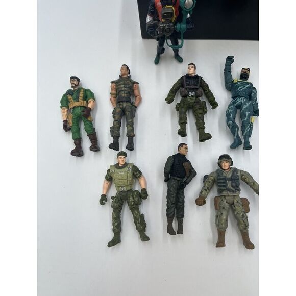 Lanard Mix Lot of Action Figure, accessories, helicopter Army Military & more! - Picture 8 of 11